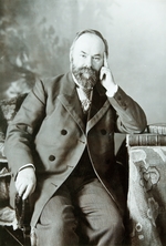 Karelin, Andrei Ossipowitsch - Porträt des Sammlers Pjotr I. Schtschukin (1853-1912)