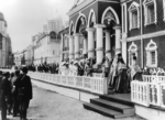 Fotoatelier K. von Hahn - Prozession der Zarenfamilie im Kreml. Feierlichkeiten anlässlich der Einweihung des Alexander III.-Denkmals