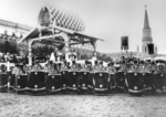 Fotoatelier K. von Hahn - Gottesdienst anlässlich des 100jährigen Jubiläums des Krieges 1812 auf dem Roten Platz
