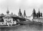 Fotoatelier K. von Hahn - Das Kloster zu Himmelfahrt Christi im Moskauer Kreml