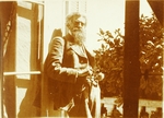 Russischer Fotograf - Porträt des Religionsphilosophen und Dichters Wladimir Solowjow (1853-1900). Cannes