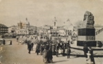 Russischer Fotograf - Der Arbat Platz in Moskau
