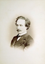 Lewizki, Sergei Lwowitsch - Porträt des Pianisten und Organisten Alexander Winterberger (1834-1914)
