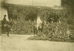 Tolstaja, Sofia Andrejewna - Lew Tolstoi mit seiner Frau, Sofia Andreewna, beim Reiten in Moskau