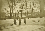 Tolstaja, Sofia Andrejewna - Lew Tolstoi läuft Schlittschuh in Moskau