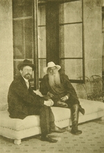 Tolstaja, Sofia Andrejewna - Lew Tolstoi und der Schriftsteller Anton Tschechow in Haspra