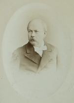 Russischer Fotograf - Porträt des Schauspielers Fjodor Burdin (1827-1887)