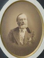 Russischer Fotograf - Porträt des Schriftstellers Wladimir Rodislawski (1828-1885)