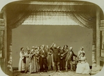 Russischer Fotograf - Theatergruppe des Volkstheaters