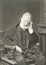 Walery, Stanislaw, Graf - Porträt des Schriftstellers Victor Hugo (1802-1885)