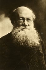 Nadar (Tournachon), Gaspard-Félix - Porträt von Fürst Pjotr Alexejewitsch Kropotkin (1842-1921)