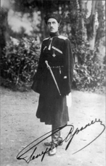 Unbekannter Fotograf - Generalleutnant der Freiwilligenarmee Baron Pjotr Nikolajewitsch Wrangel (1878-1928)