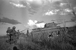 Unbekannter Fotograf - Angriff der Roten Armee. Schlacht am Chalchin Gol