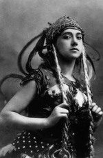 Unbekannter Fotograf - Tamara Karsawina im Ballett Der Feuervogel (L'Oiseau de feu) von I. Strawinsky