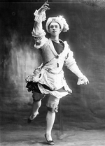 Unbekannter Fotograf - Vaslav Nijinsky im Ballett Le Pavillon d'Armide von Nikolai Tscherepnin
