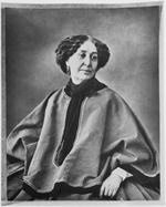 Nadar (Tournachon), Gaspard-Félix - Porträt von George Sand (1804-1876)