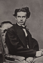 Albert, Joseph - Porträt von Ludwig II. von Bayern (1845-1886)