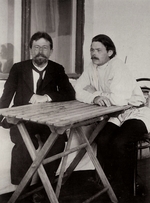 Sredin, Leonid Valentinowitsch - Anton Tschechow (1860–1904) und Maxim Gorki (1868-1936). Jalta