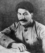 Unbekannter Fotograf - Mitglied des revolutionären Militärrates der Republik Josef Stalin