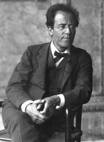 Unbekannter Fotograf - Porträt von Gustav Mahler (1860-1911)