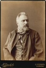 Fotoatelier Tschesnokow - Porträt von Schriftsteller Nikolai Leskow (1831-1895)