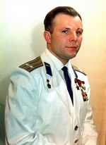 Unbekannter Fotograf - Der Kosmonaut Juri Gagarin (1934-1968), der erste Mensch im Weltraum