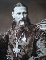 Unbekannter Fotograf - Heiliger Johannes von Kronstadt (1829-1908)