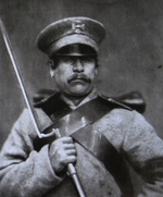 Unbekannter Fotograf - Russischer Soldat im Krimkrieg
