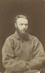 Unbekannter Fotograf - Schriftsteller Michail Saltykow-Schtschedrin (1826-1889) in der Verbannung