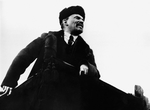 Unbekannter Fotograf - Lenin auf der Rednerbühne