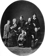 Unbekannter Fotograf - Wladimir Uljanow (Lenin) als Gimnasiast mit der Familie. Simbirsk