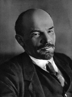 Unbekannter Fotograf - Wladimir Lenin. Petrograd, Januar 1918