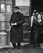 Unbekannter Fotograf - Wladimir Lenin und Nadeschda Krupskaja. 28. August 1918