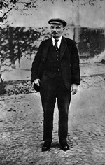 Unbekannter Fotograf - Wladimir Lenin im Kreml. Oktober 1918