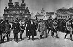 Unbekannter Fotograf - Wladimir Lenin auf der Wseobutsch-Parade am 25. Mai 1919