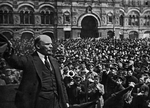 Unbekannter Fotograf - Wladimir Lenin auf der Wseobutsch-Parade am 25. Mai 1919
