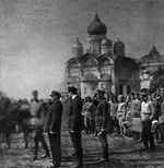Unbekannter Fotograf - Wladimir Lenin auf der Parade am 12. Mai 1920