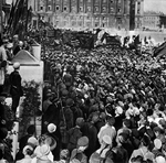 Unbekannter Fotograf - Wladimir Lenin auf dem Eröffnungsfeier des II. Weltkongresses der Kommunistischen Internationale (Komintern) am 19. Juli 1920
