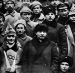 Unbekannter Fotograf - Wladimir Lenin und Kliment Woroschilow auf dem X. Parteitag der KPR (B) im März 1921
