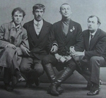 Bulla, Karl Karlowitsch - Ossip Mandelstam, Kornei Tschukowski, Benedikt Liwschiz und Juri Annenkow