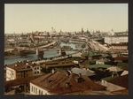 Unbekannter Fotograf - Blick auf Samoskworetschje (Panoramabild von Moskau)