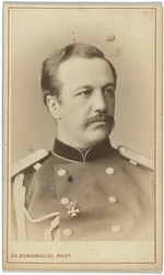 Bergamasco, Charles (Karl) - Porträt von Graf Illarion Voronzow-Daschkow (1837-1916)