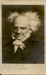 Unbekannter Fotograf - Porträt von Arthur Schopenhauer (1788-1860)