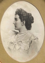 Unbekannter Fotograf - Porträt von Prinzessin Militza von Montenegro (1866-1951)