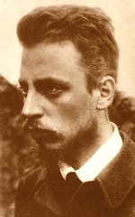 Unbekannter Fotograf - Porträt von Dichter Rainer Maria Rilke  (1875-1926)