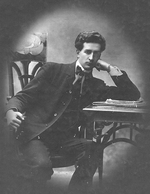 Unbekannter Fotograf - Porträt von Dichter Igor Sewerjanin (1887-1941)