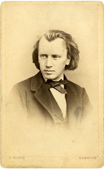 Unbekannter Fotograf - Johannes Brahms (1833-1897)
