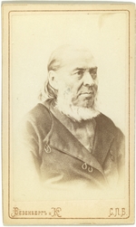 Fotoatelier Wesenberg - Porträt von Schriftsteller Sergei Timofejewitsch Aksakow (1791-1859)