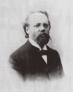 Unbekannter Fotograf - Porträt von Komponist Engelbert Humperdinck (1854-1921)
