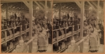 Unbekannter Fotograf - Russische Unterkunft für Pilgergruppen, Jerusalem, Palestine (Stereoskopie)